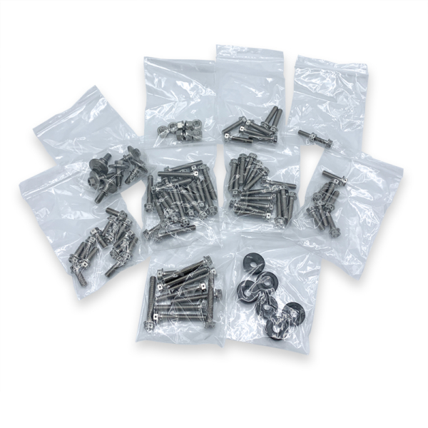 Titanium engine bolt kit, GBRacing