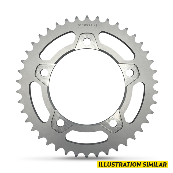 Rear sprocket T44, 525, OEM wheel