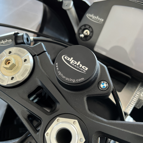 Locking cover OEM triple clamp