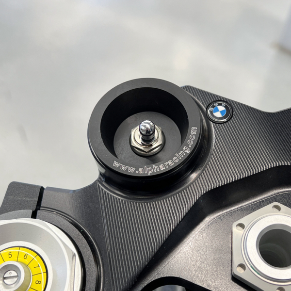Cover upper triple clamp, ON/OFF switch – Bild 4