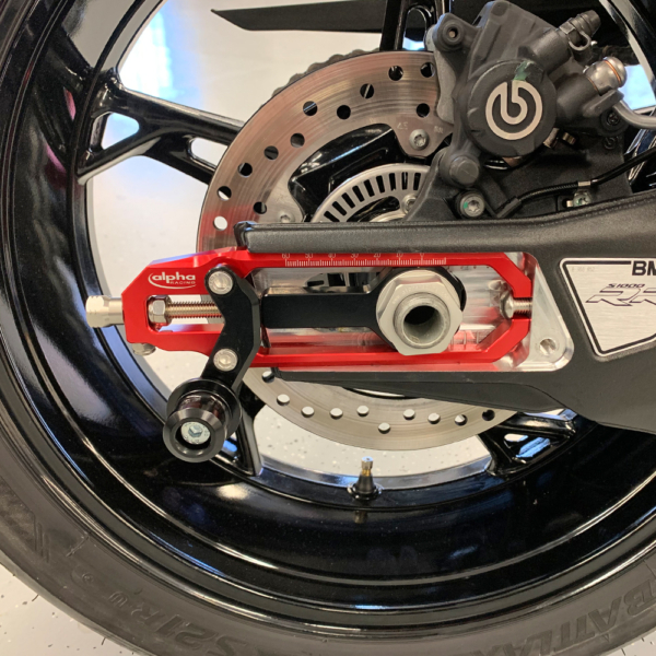 Chain adjuster kit EVO red – Bild 3
