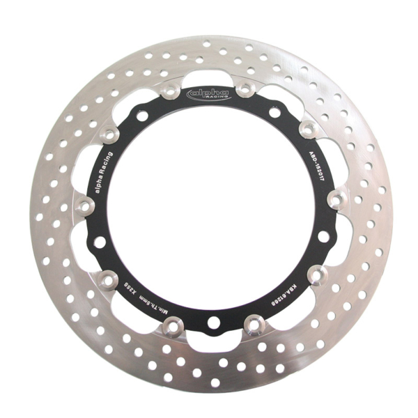 Front brake disc 320x5.5, left OEM cast wheel