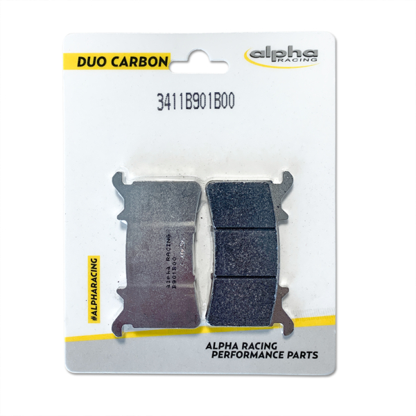 Brake pad set Duo Carbon, Nissin caliper – Bild 2