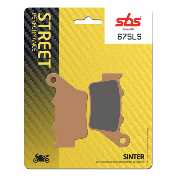 SBS sinter brake pad set, rear