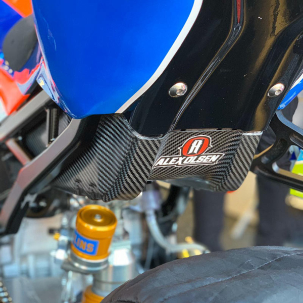 Rear rack for racing fuel tank – Bild 2