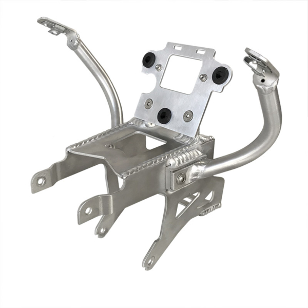 Dashboard and fairing carrier, MoTeC dashboard