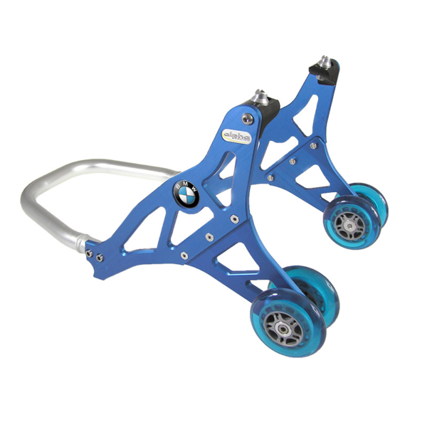 Front stand aluminium, blue