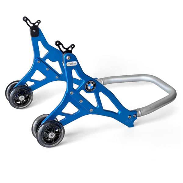 Rear paddock stand, blue