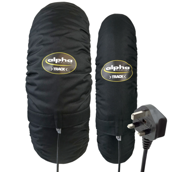 Tyre warmer set >TRACK< Superbike UK, black