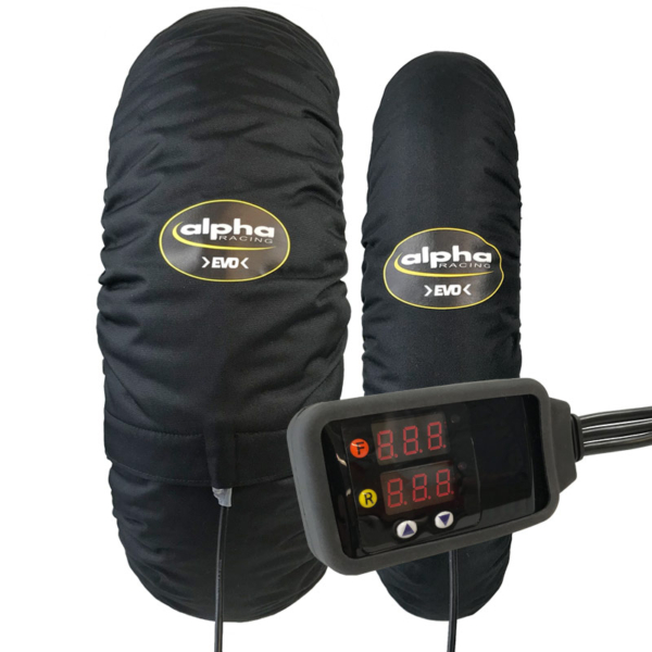Tyre warmer set >EVO< Supersport 300, black