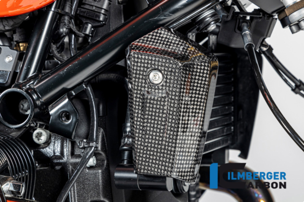 Ölkühlerabdeckung rechts Carbon glänzend BMW R12 NineT 2024 – Bild 2