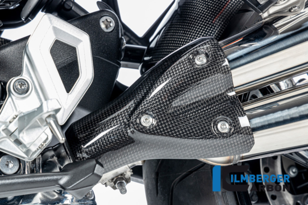 Auspuffhitzeschutz Carbon glänzend BMW R12 NineT 2024 – Bild 2