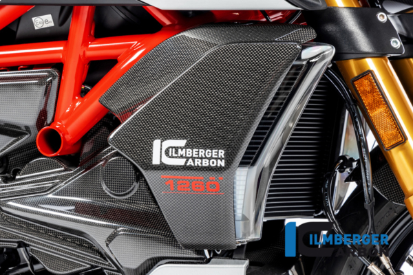 Wasserkühlerabdeckung rechts glanz Diavel 1260