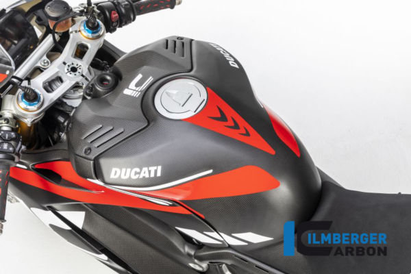 Tankverkleidung mit Crashpads matt Panigale V4 Racing