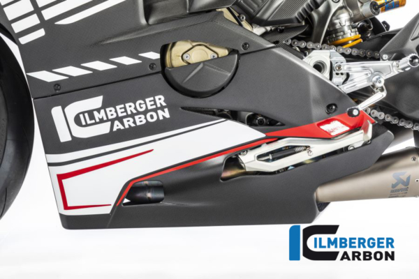 Verkleidungsunterteil Strasse für Race Auspuff matt Panigale V4