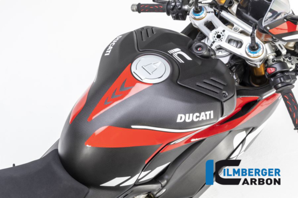 Tankverkleidung mit Crashpads matt Panigale V4 Racing – Bild 2