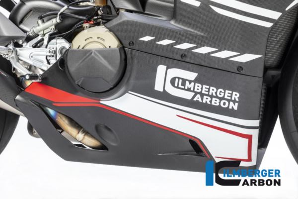 Verkleidungsunterteil Strasse für Race Auspuff matt Panigale V4 – Bild 2