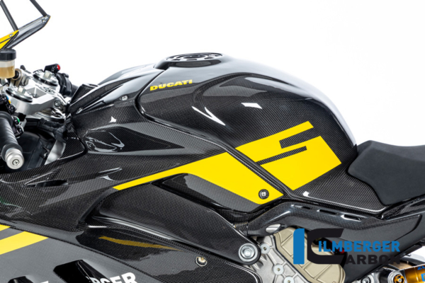 Tankabdeckung Ducati Panigale V4 22 Racing - glanz
