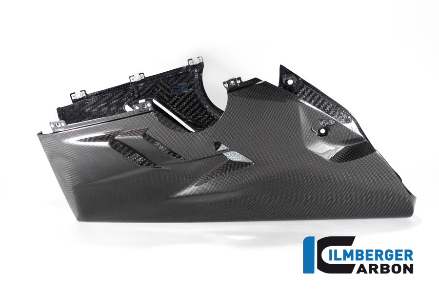 Verkleidungsunterteil glanz hoher Auspuff Panigale V4 (S) 2022 Racing – Bild 3