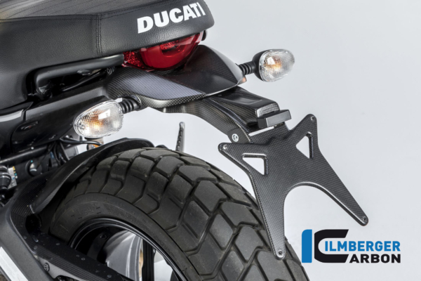 Oberer Kennzeichenträger matt Ducati Scrambler – Bild 2