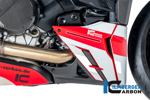 Verkleidungsunterteilverlängerung rechts glanz Ducati Streetfighter V2 – Bild 2