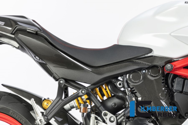 Seitendeckel unterm Sitz rechts glanz Supersport 939 – Bild 2