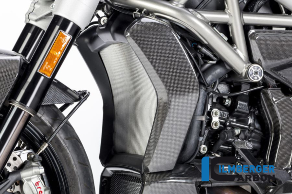 Wasserkühlerabdeckung links glanz Ducati XDiavel'16