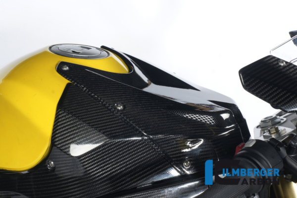 Tankabdeckung oben mit Gitter Carbon – Bild 2