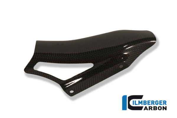 Riemenabdeckung auf der Schwinge S/SX Carbon