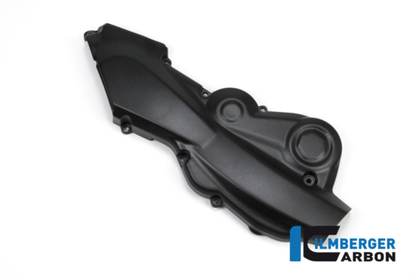 Zahnriemenabdeckung horizontal matte Oberfläche Carbon – Bild 3
